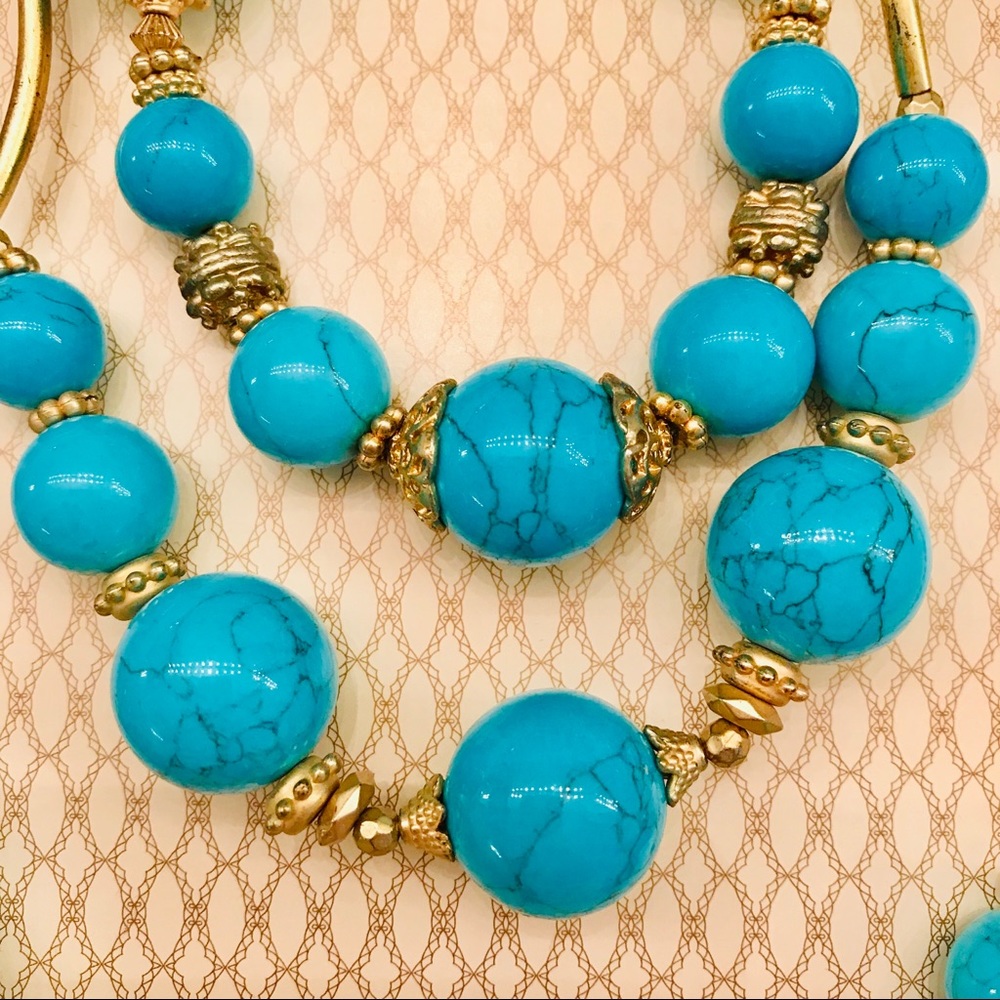 French Mediterranean necklaces Turquoise